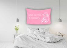 Load image into Gallery viewer, DIBS ON THE COWBOY PINK Flag