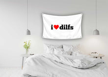 Load image into Gallery viewer, I love dilfs flag