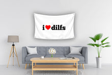 Load image into Gallery viewer, I heart dilfs flag
