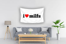 Load image into Gallery viewer, I HEART MILFS Flag