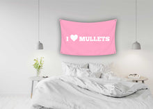 Load image into Gallery viewer, I HEART MULLETS Flag
