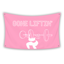 Load image into Gallery viewer, GONE LIFTIN&#39; PINK Flag
