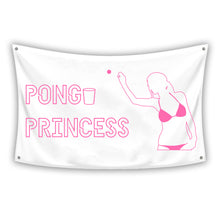 Load image into Gallery viewer, PONG PRINCESS Flag
