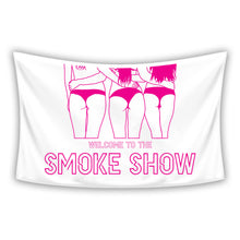 Load image into Gallery viewer, WELCOME TO THE SMOKESHOW Truck/Boat Flag
