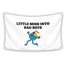Load image into Gallery viewer, LITTLE MISS INTO BAD BOYS Flag

